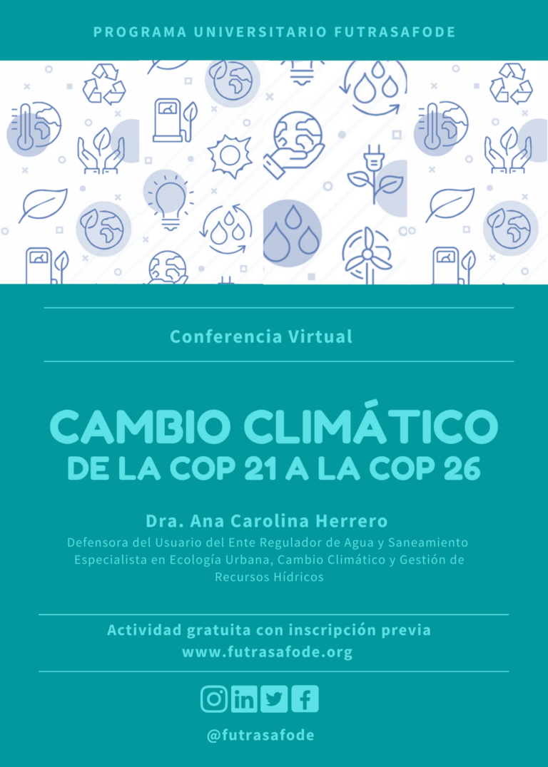 Lee más sobre el artículo Cambio Climático: De la COP 21 a la COP 26